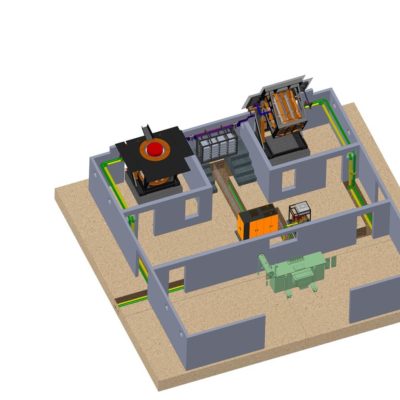 diagrama hornos de fundición
